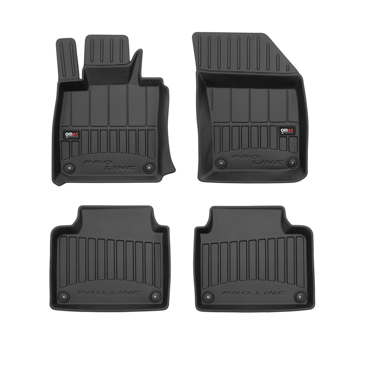 Volvo V90 Floor Mat - Omac - Proline Premium TPE - Black 2018-2021 Volvo V90 Floor Mat - Omac - Proline Premium TPE - Black 2018-2021